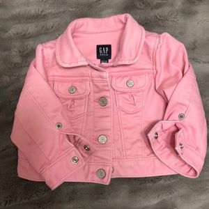 Pink Jean Jacket by Baby Gap